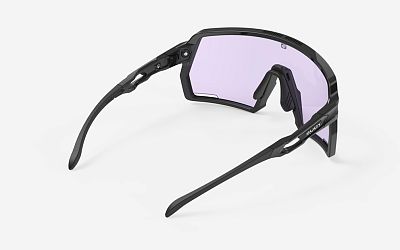 Превью  Велоочки RUDY PROJECT Kelion Black Gloss, Линзы: ImpactX 2Laser Purple (SP857542-0000)